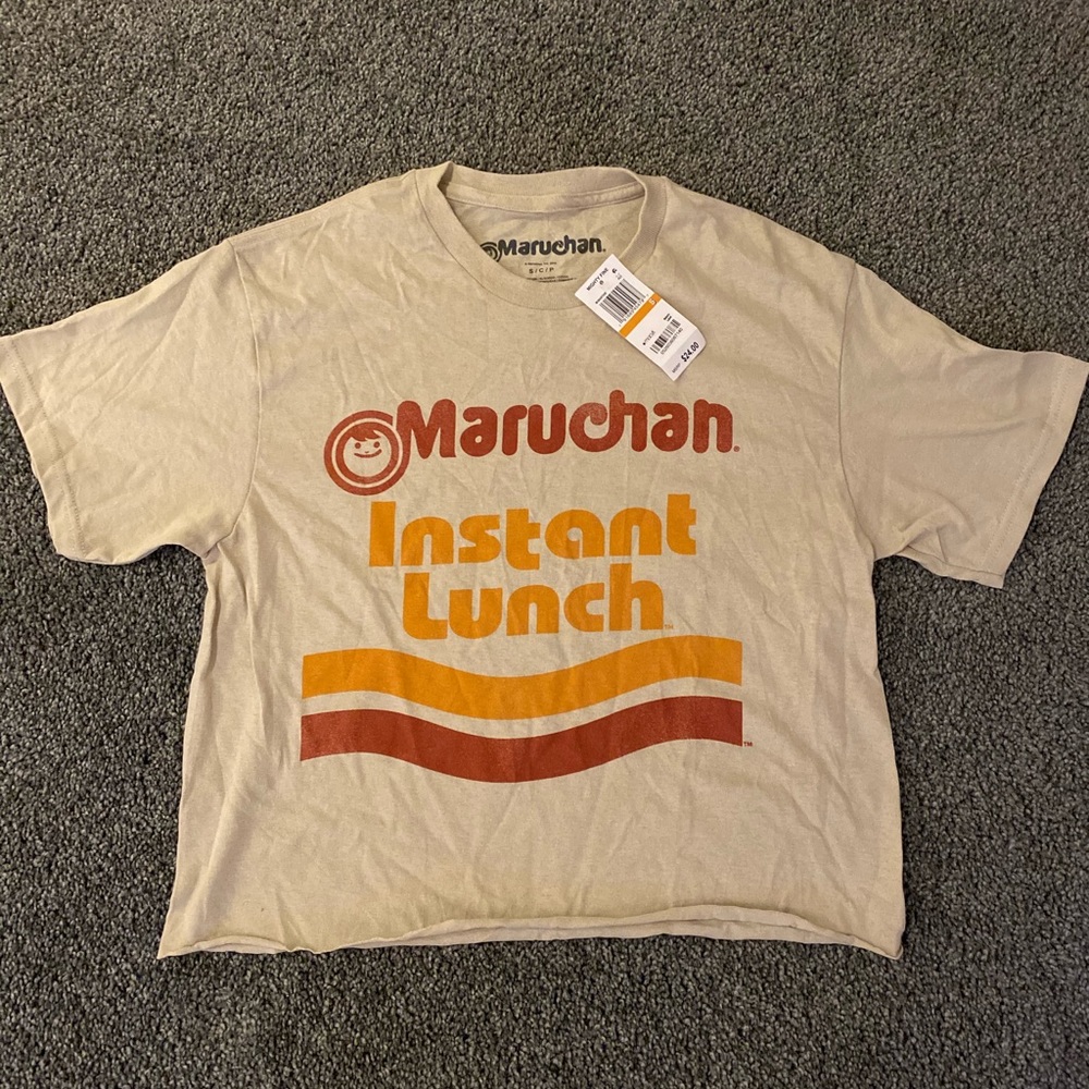 CUP OF NOODLES CROP TOP 😝 NWT